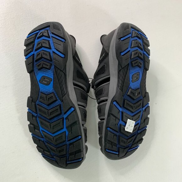 Skechers Men's Swift Fit Hands-Free Black Slip-On Water Sandals Black Size 11 - Picture 5 of 6